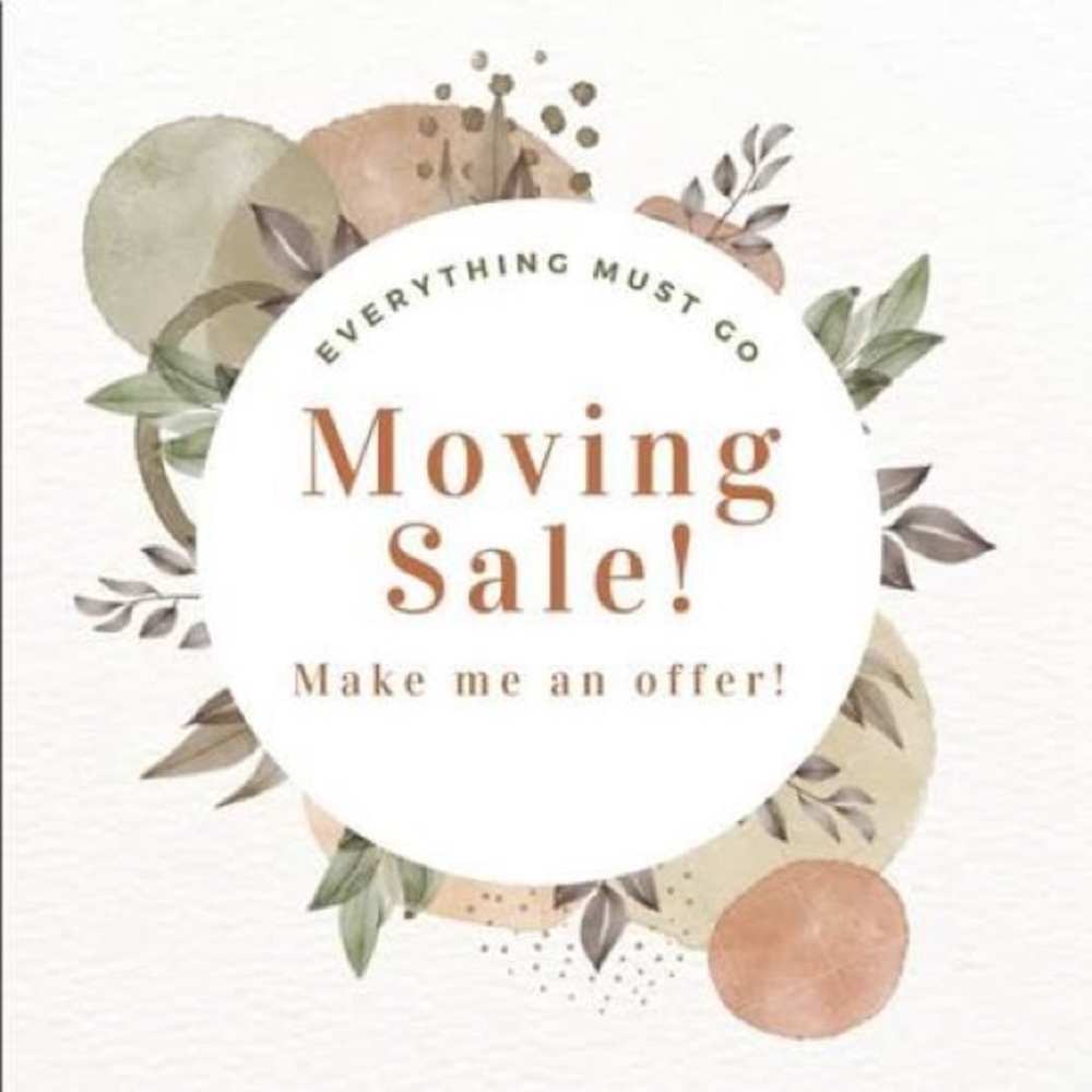 Moving Sale - Make an Offer